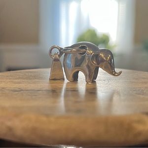 Sterling Silver Elephant Charm